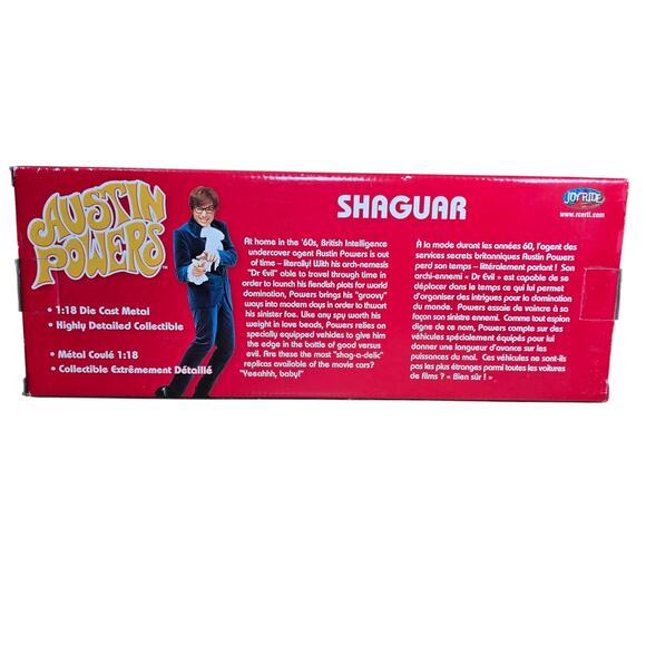Joy Ride Austin Powers Shaguar 1967 Jaguar 1:18 Die-Cast Model - Brand New - Picture 5 of 8
